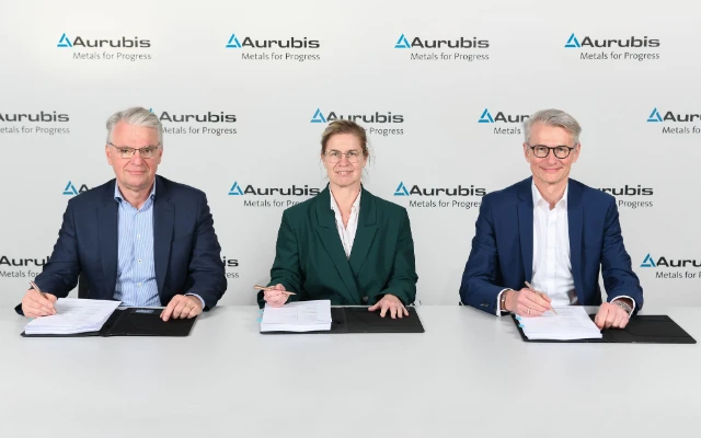 Aurubis Vertragsunterzeichnung